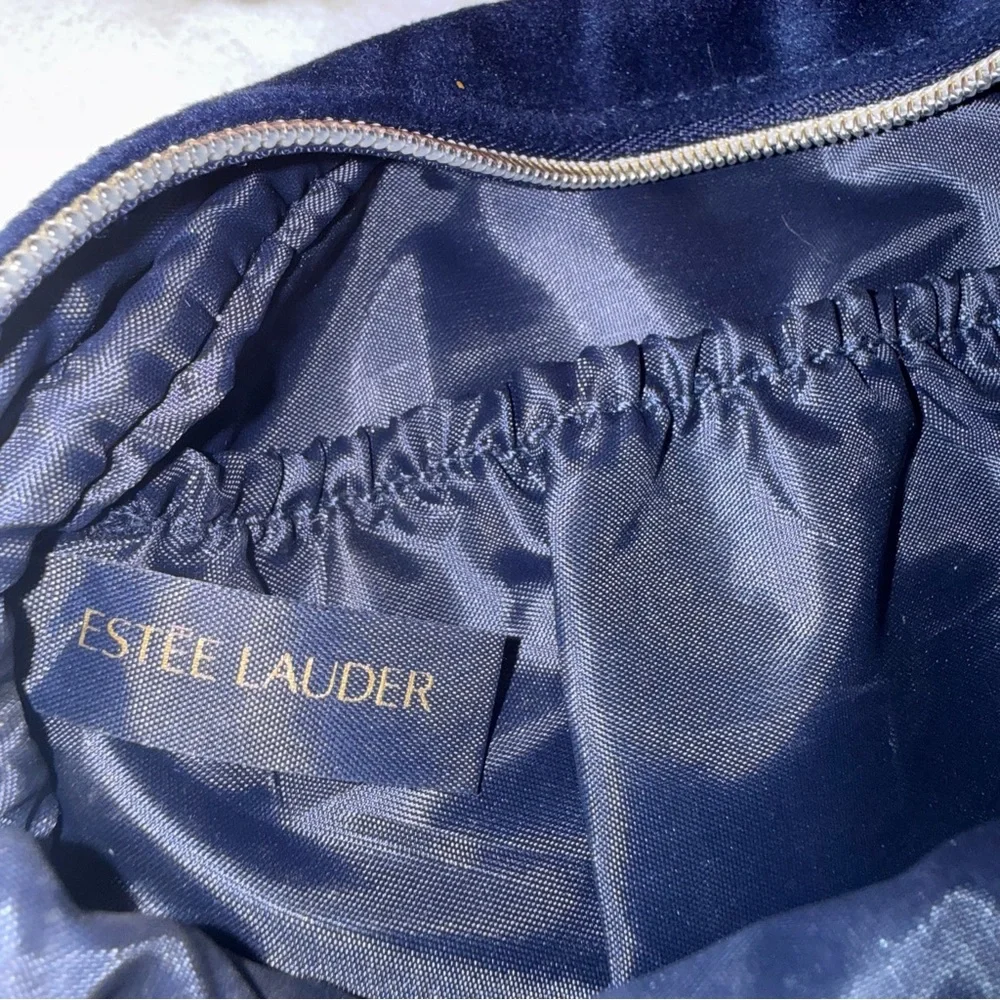 Estee Lauder Midnight Blue Velvet Pouch